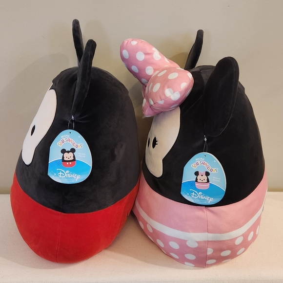 Disney Mickey Mouse Minnie Mouse Jumbo 18" Squishmallows - Picture 3 of 6